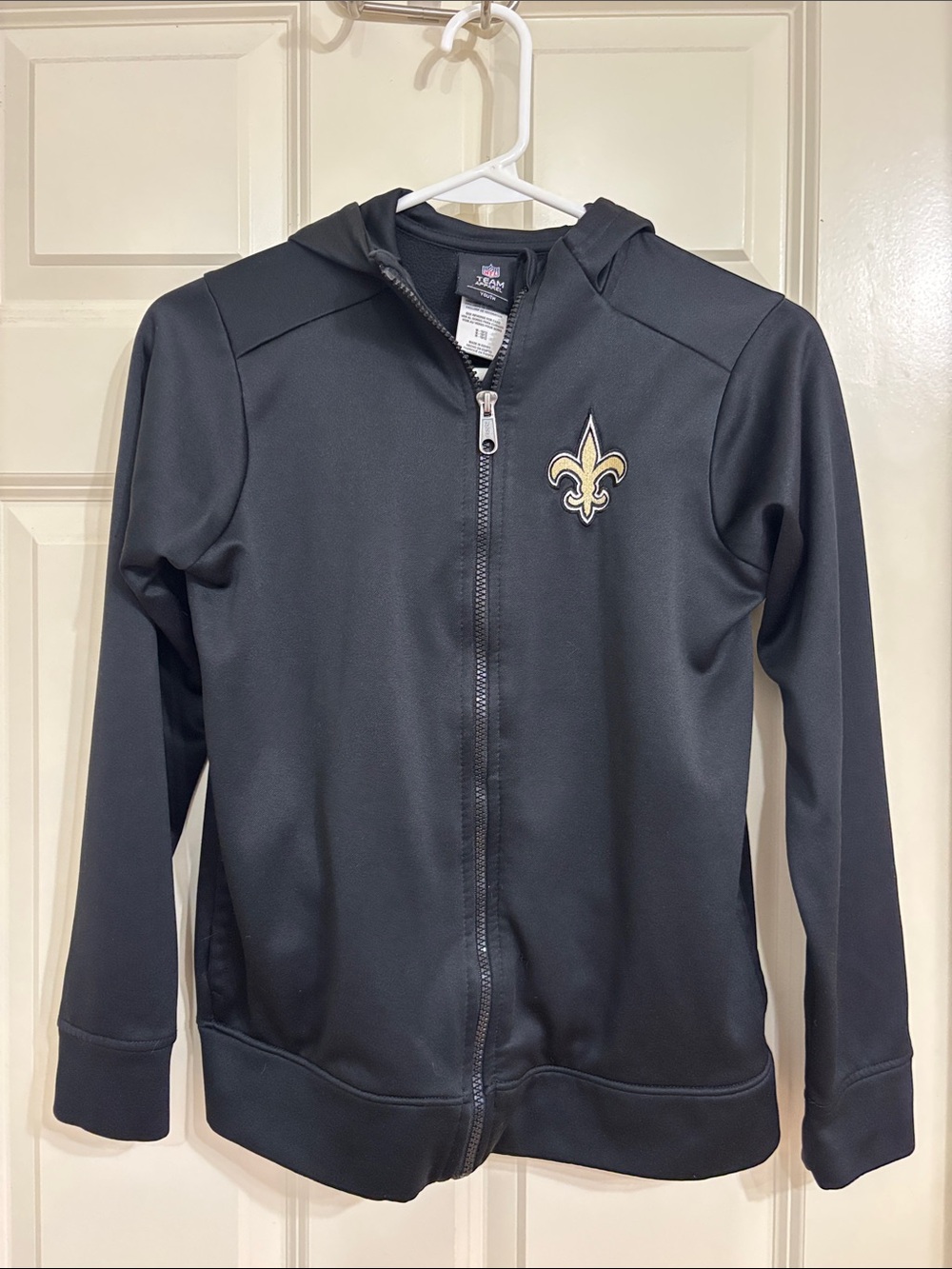 NFL Black & Gold Kids Full-Zip Hoodie Jacket